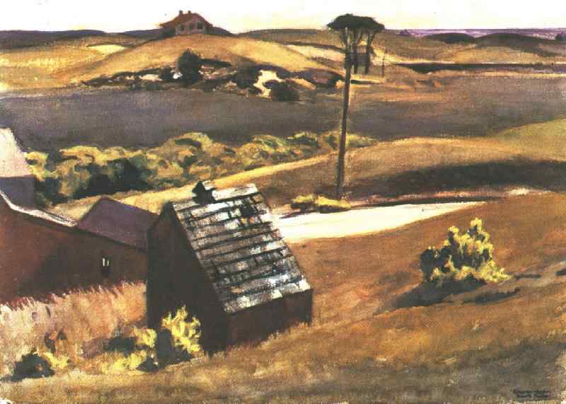 Burly Cobb Hen Coop And Barn — Edward Hopper