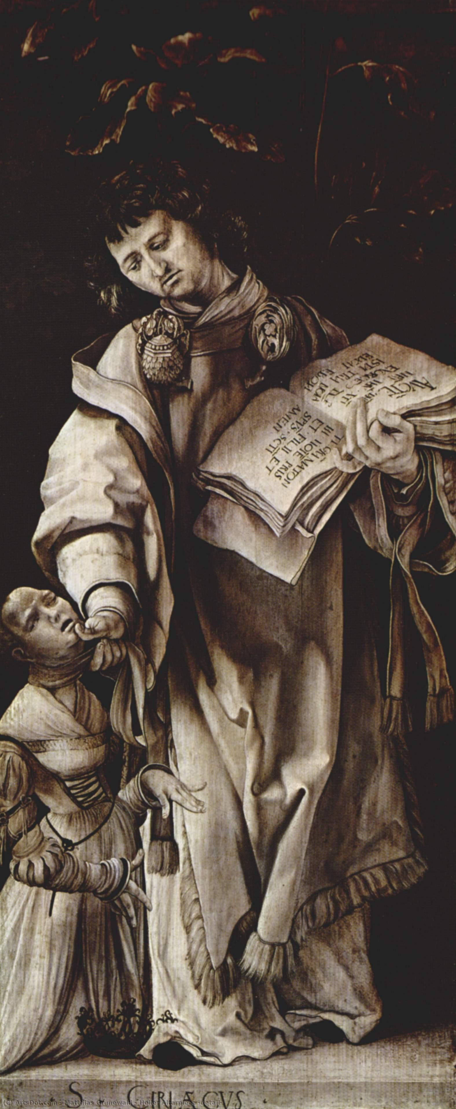 Heller Altarpiece (detail) — Matthias Grünewald