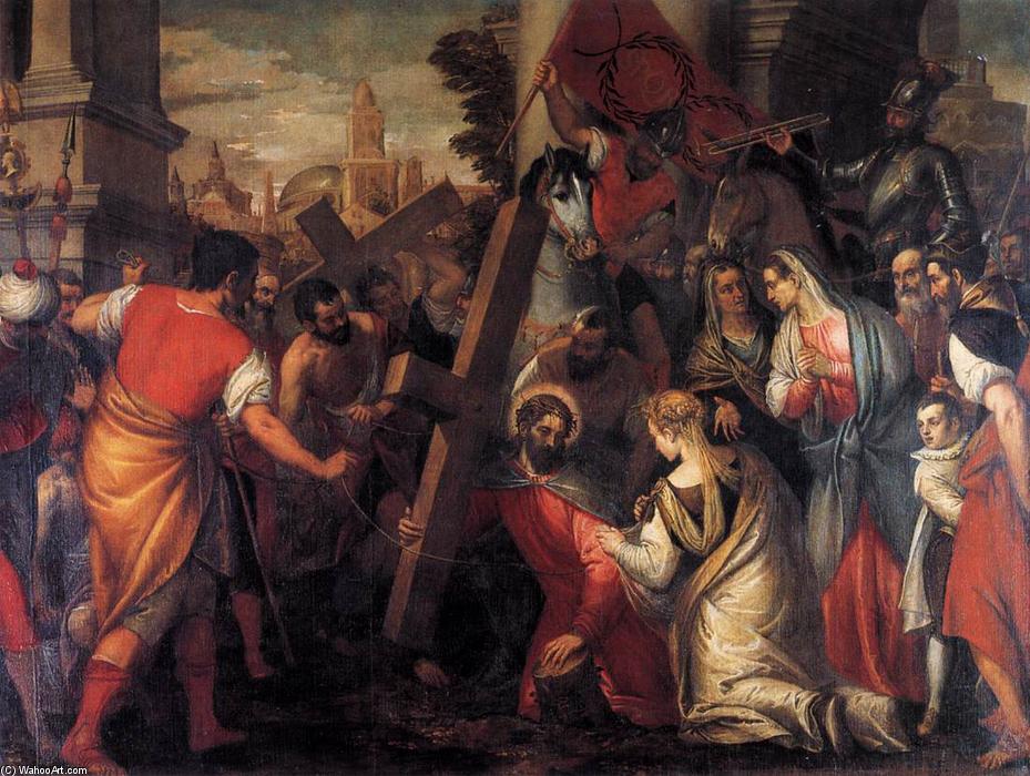 Jesus Meeting Veronica — Carlo Caliari