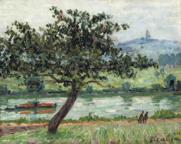 Bords De Loire, Saint-julien-sur-loire — Francis Picabia