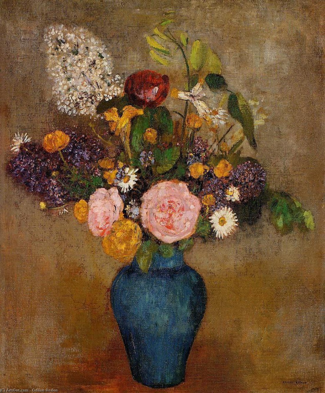 Vase Of Flowers 4 — Odilon Redon