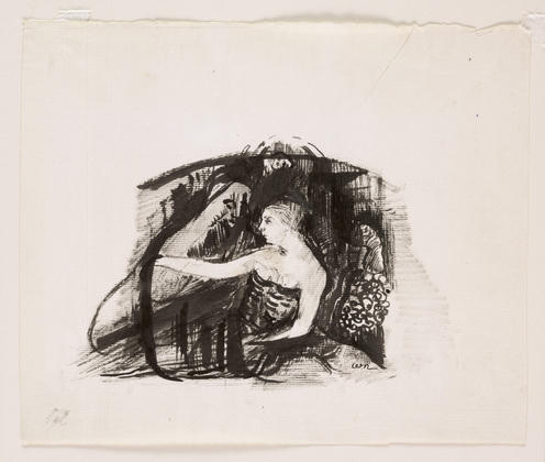 The Queen Of Sheba Ii — Odilon Redon