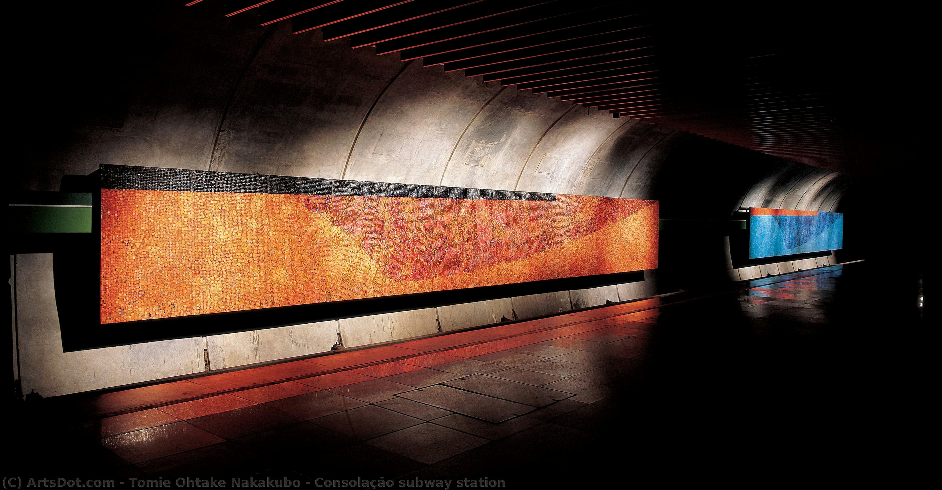 Consolação Subway Station — Tomie Ohtake Nakakubo