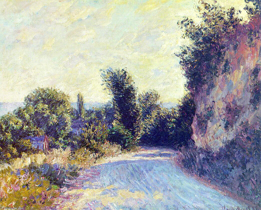 Road Near Giverny 02 — Claude Monet