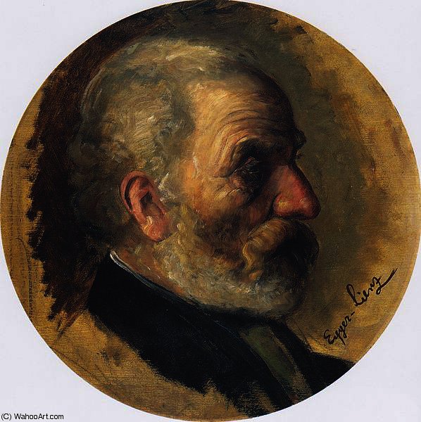Man's Head — Albin Egger Lienz