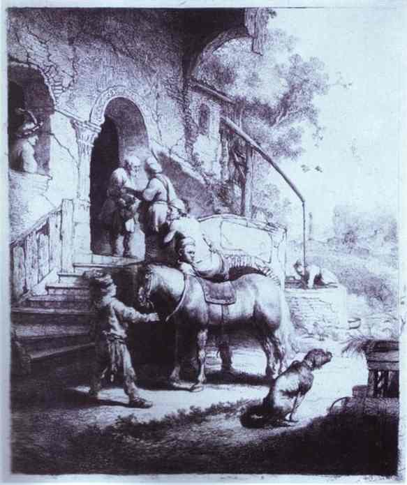 The Good Samaritan — Rembrandt Van Rijn