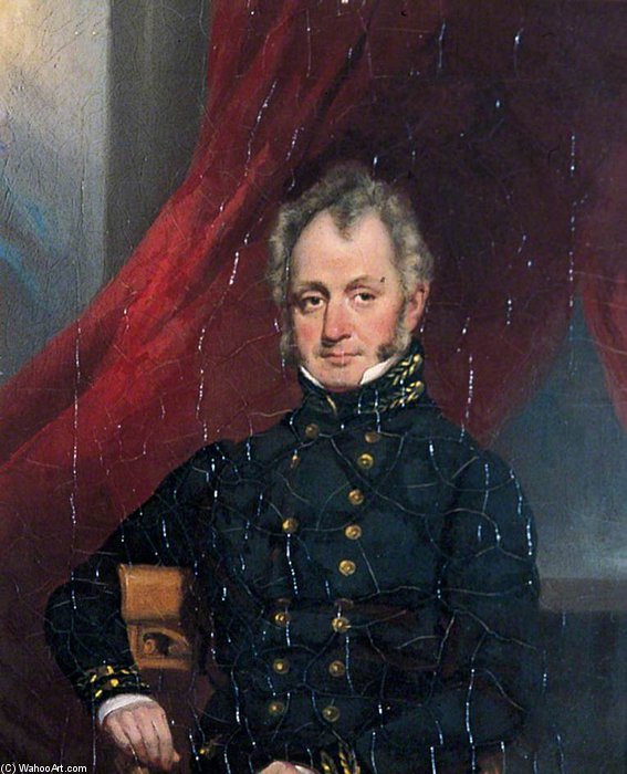 Captain Charles Shea — George Chinnery