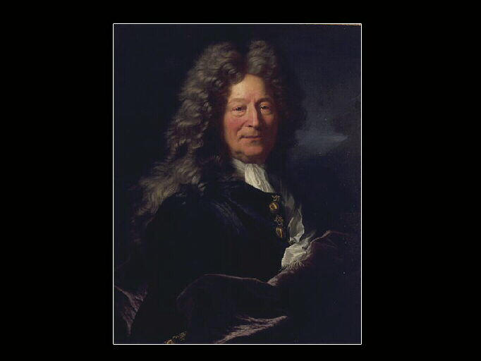 Portrait De François Girardon — Hyacinthe Rigaud