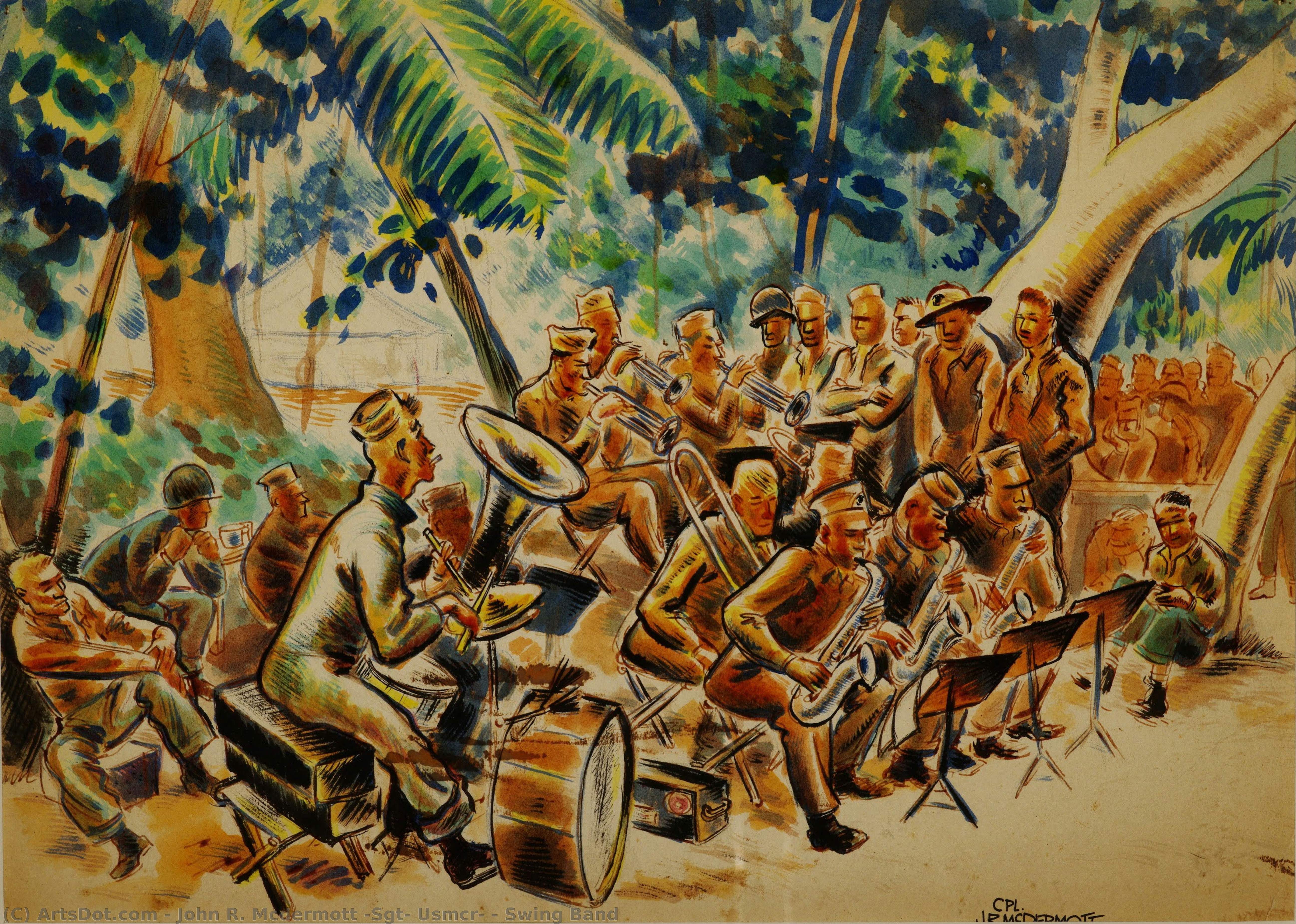 Swing Band — John R. Mcdermott (sgt, Usmcr)