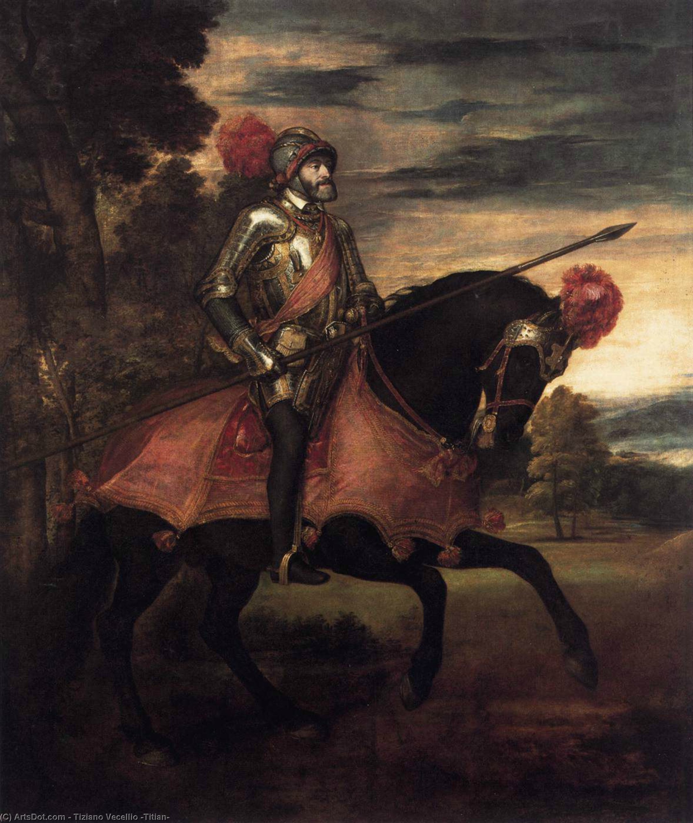 Emperor Charles V At Mühlberg — Titian