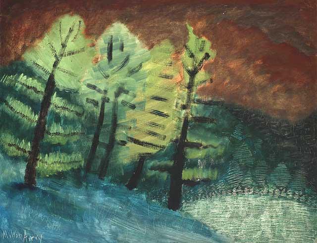 Trees — Milton Avery