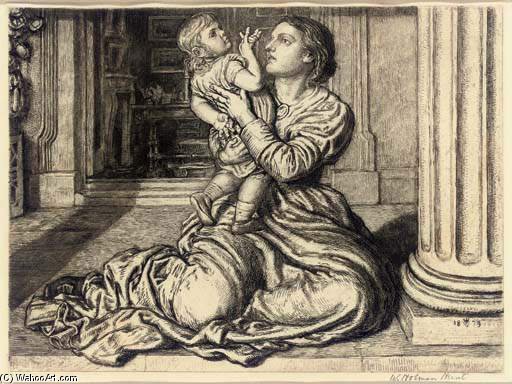 Mother And Baby — Frederick Cayley Robinson