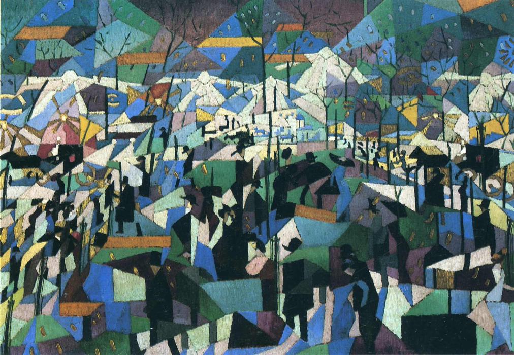 The Boulevard — Gino Severini