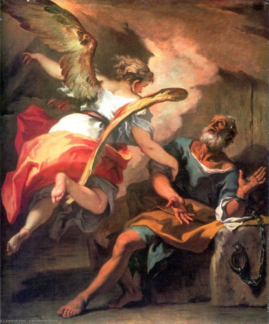 Liberation Of St Peter — Sebastiano Ricci