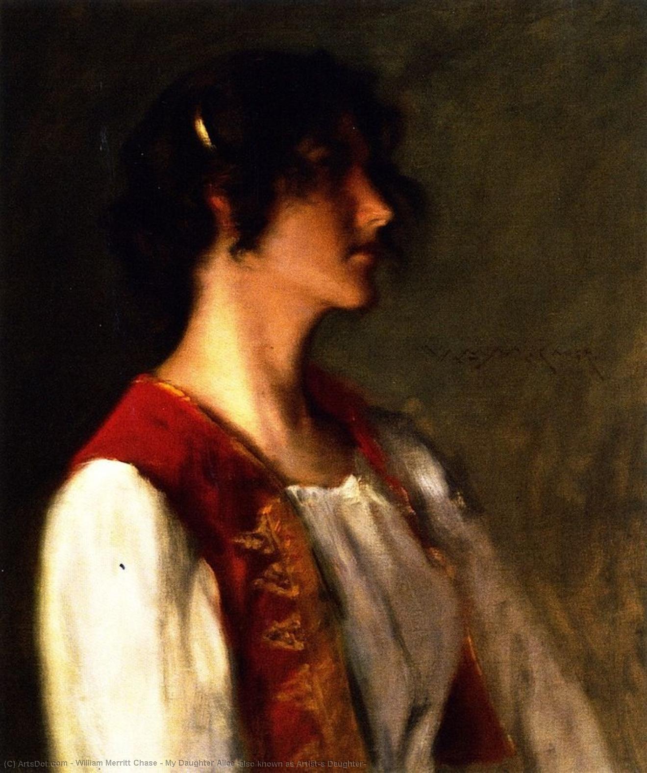 My Daughter Alice (also Known As Artist's Daughter) — William Merritt Chase