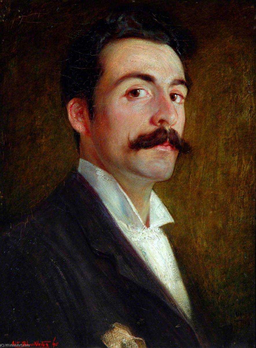 Self Portrait At The Age Of 23 — William Shackleton