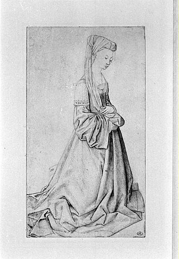 Kneeling Woman — Rogier Van Der Weyden