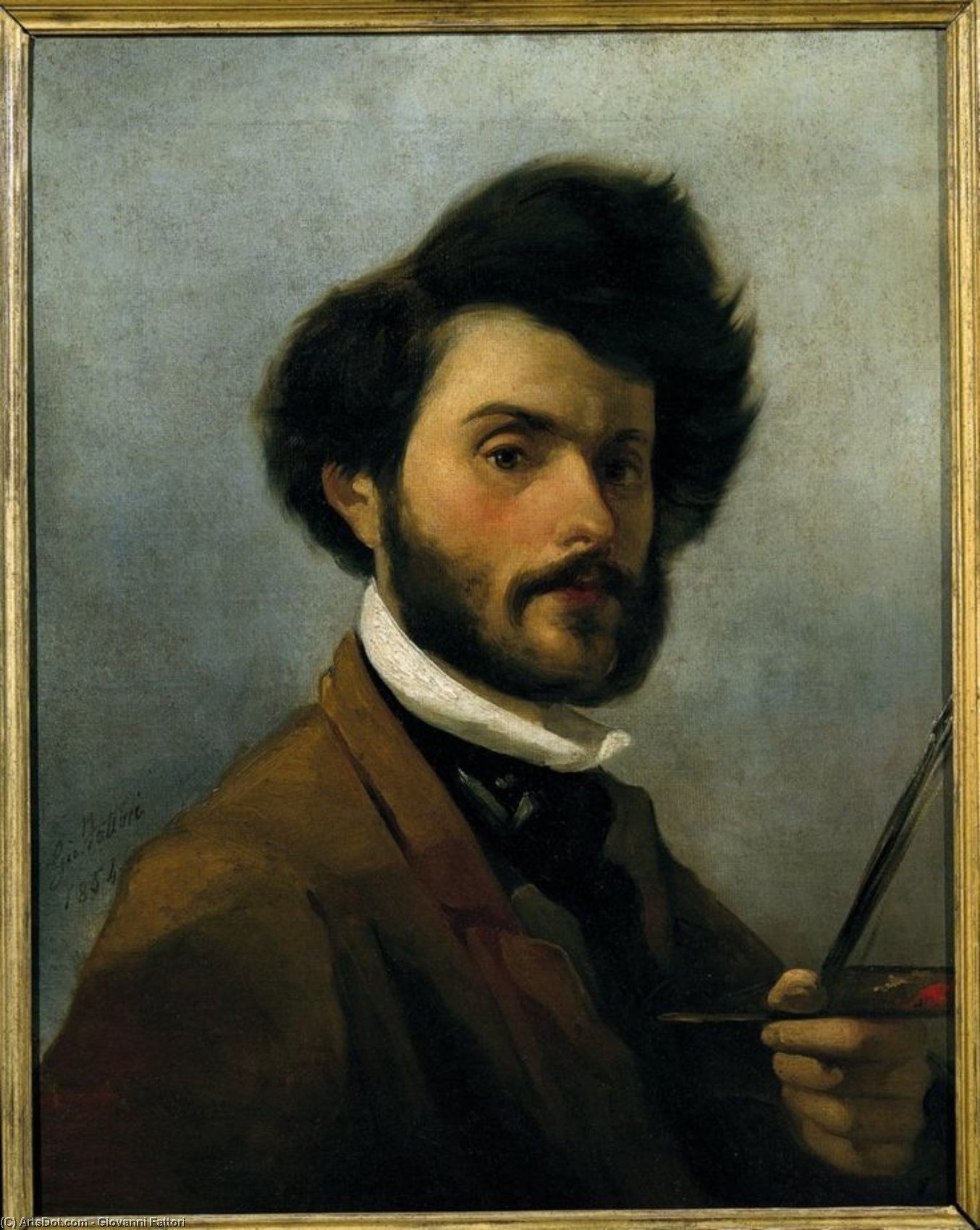 Self Portrait — Giovanni Fattori