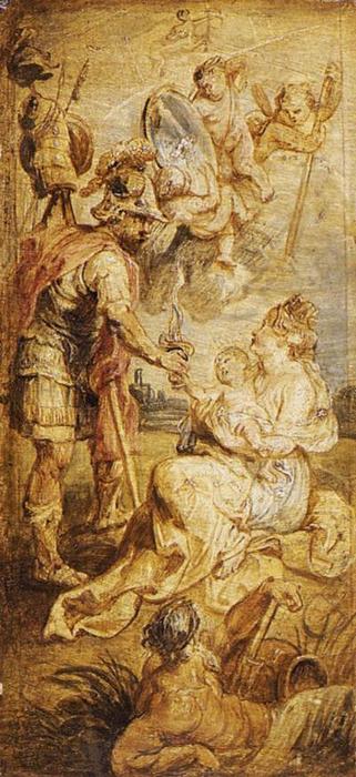 Die Geburt Henriks Iv. Von Frankreich — Peter Paul Rubens