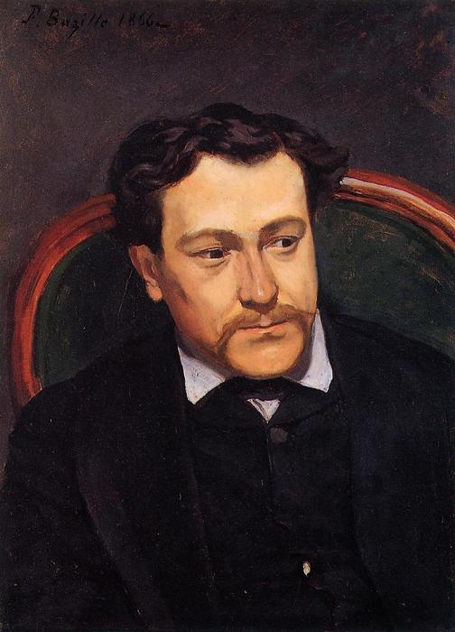 Portrait Of Edouard Blau — Frédéric Bazille