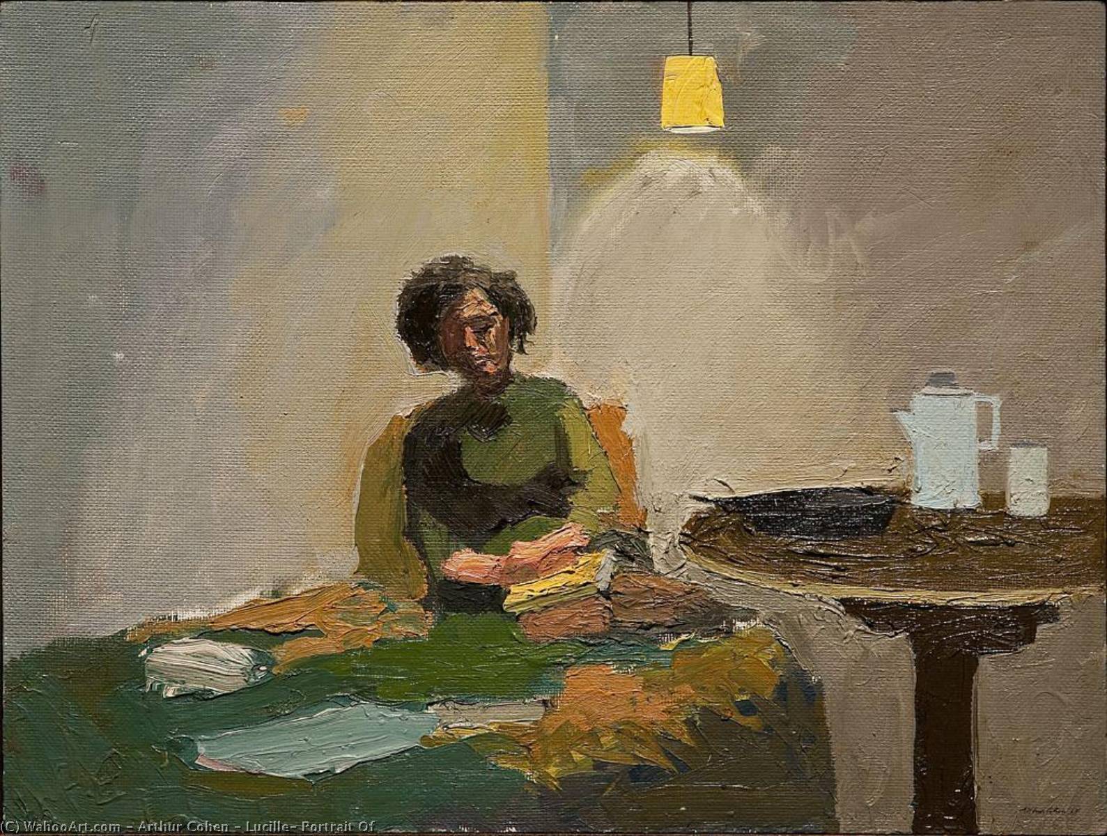 Lucille, Portrait Of — Arthur Cohen