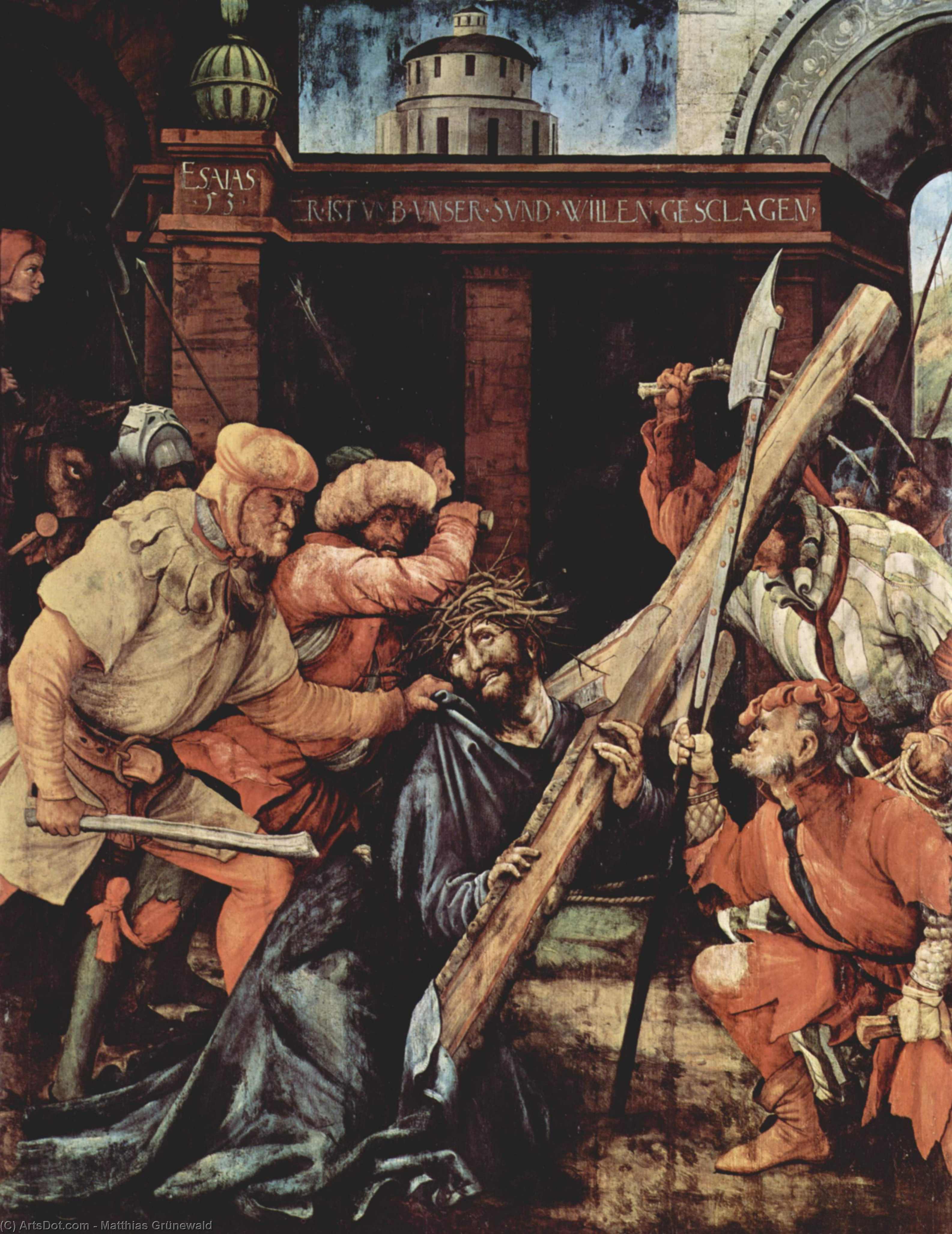 The Mocking Of Christ (detail) — Matthias Grünewald
