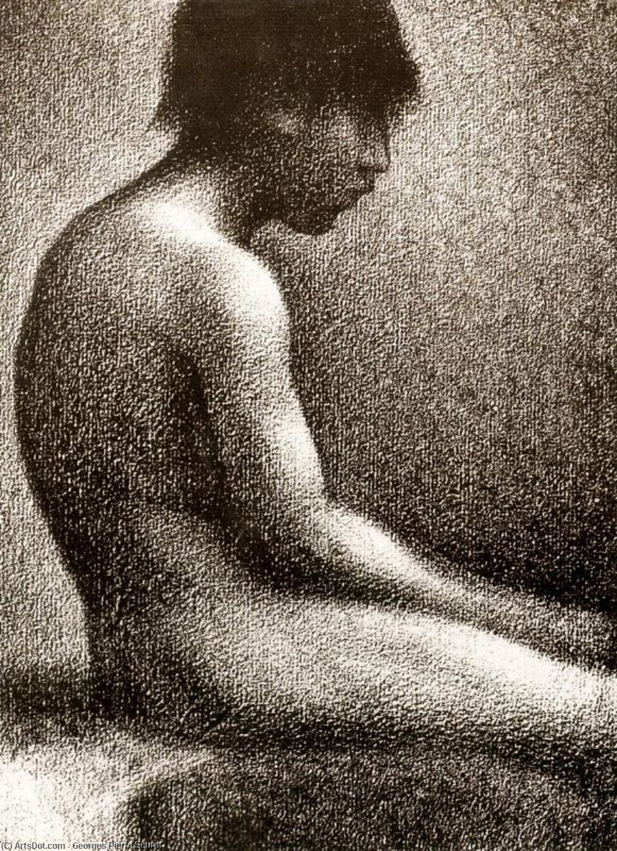Seated Nude — Georges Seurat