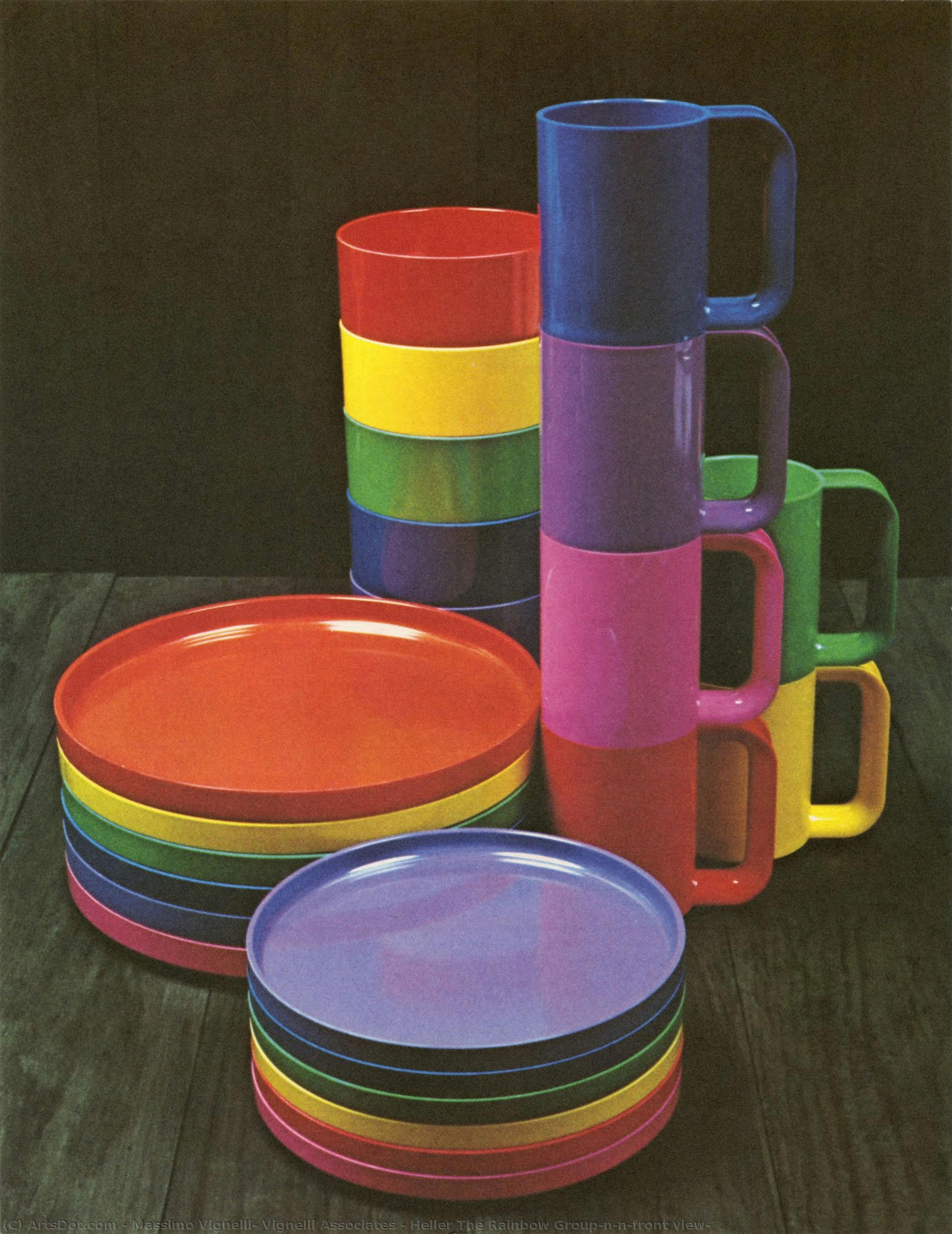 Heller The Rainbow Group\n\n[front View] — Massimo Vignelli, Vignelli Associates