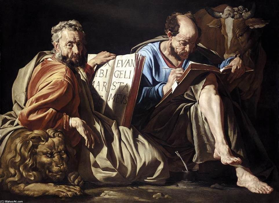 The Evangelists St Mark And St Luke — Matthias Stom