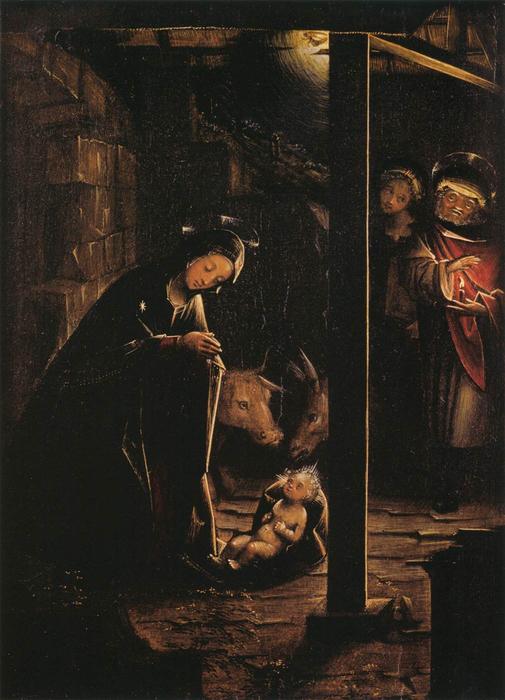 Nativity In Nocturnal Light — Defendente Ferrari