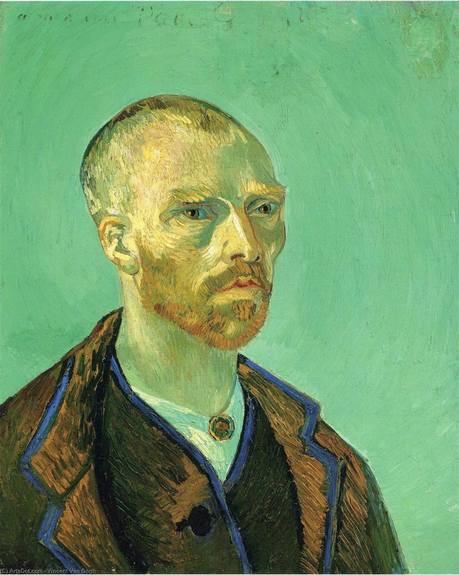 Self Portrait Dedicated To Paul Gauguin — Vincent Willem Van Gogh