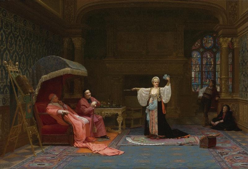 The Fortune Teller — Jehan Georges Vibert