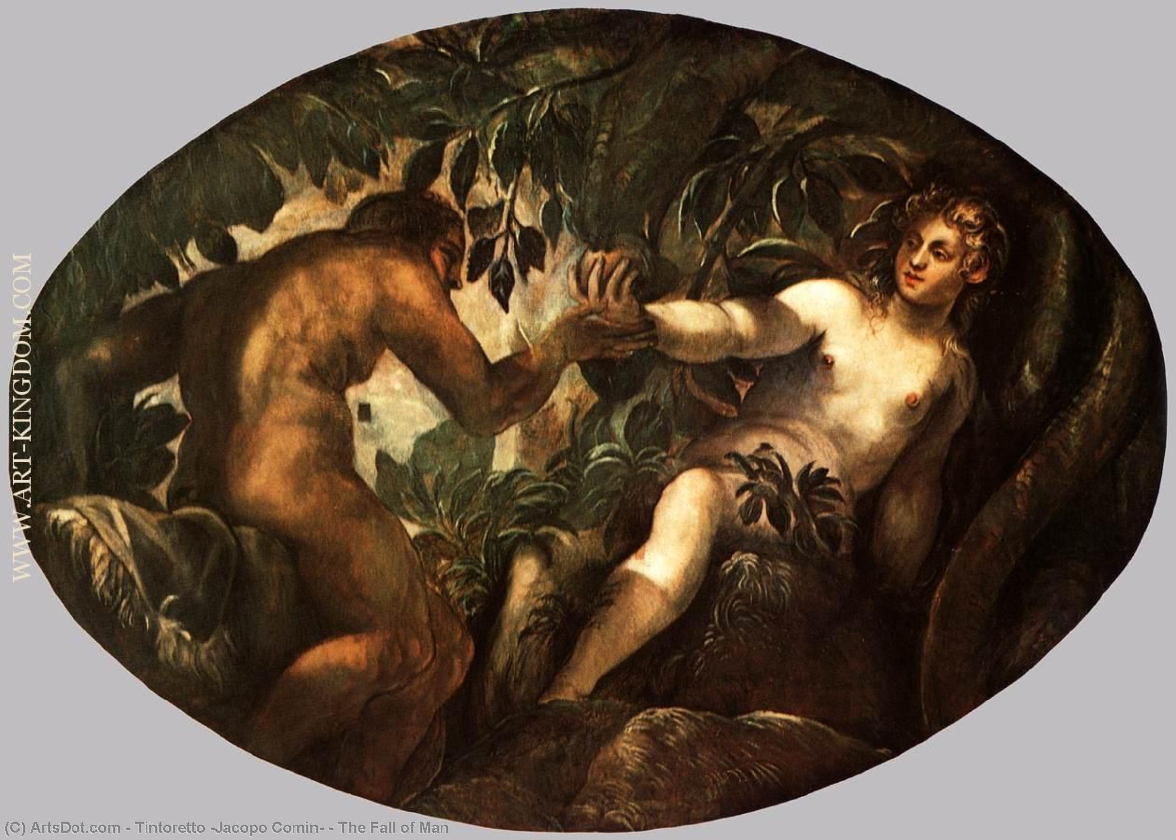 The Fall Of Man — Jacopo Tintoretto