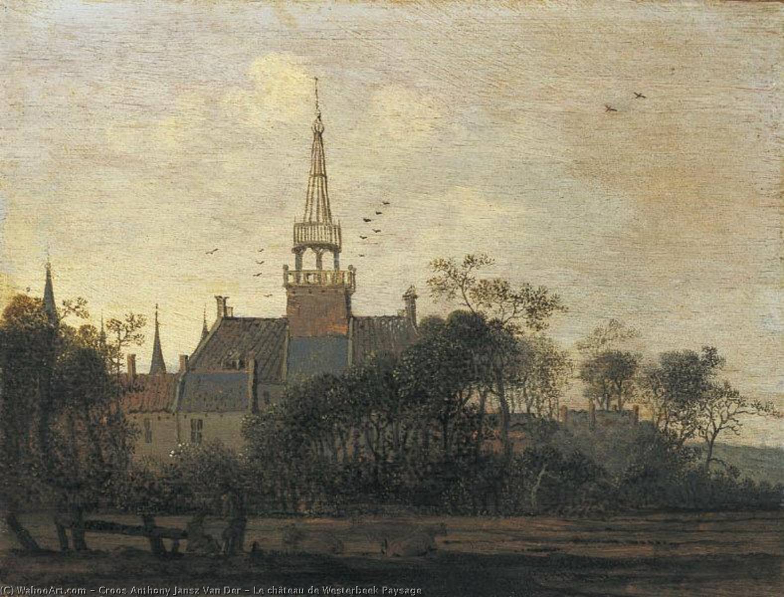 Le Château De Westerbeek Paysage — Anthonie Jansz Van Der Croos