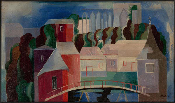View Of The Bridge — Aleksandra Ekster