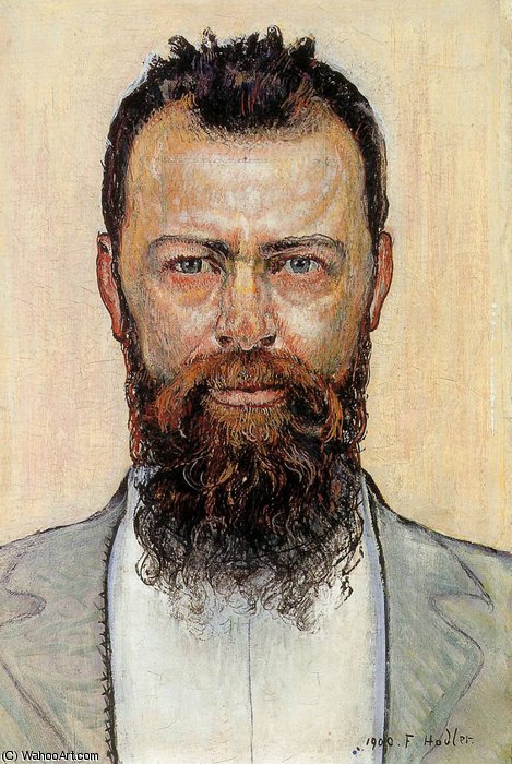 Self Portrait Sun — Ferdinand Hodler