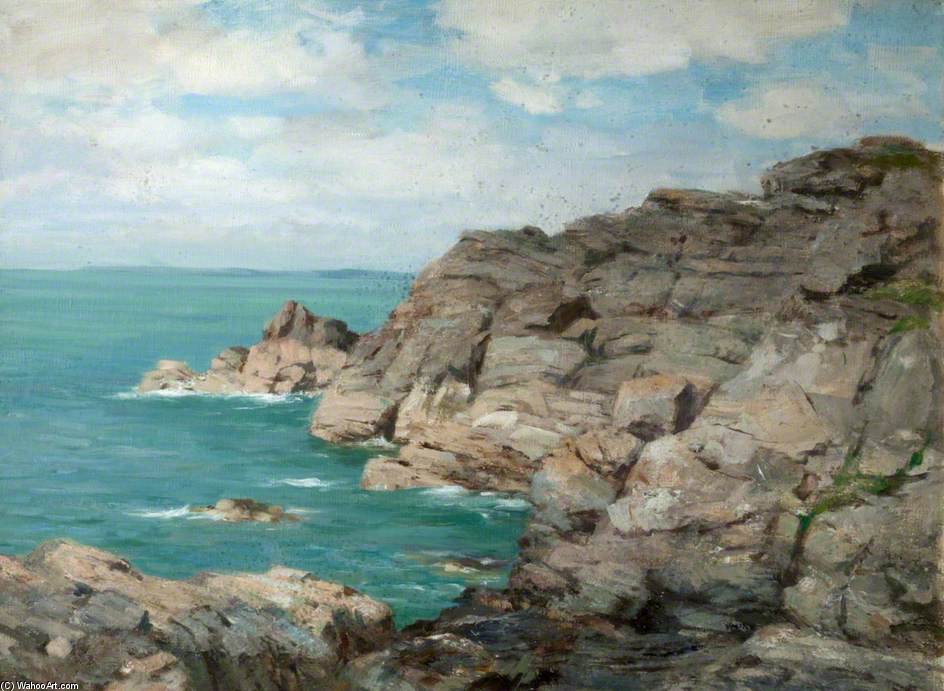 Rocky Coastline — William Stewart Macgeorge