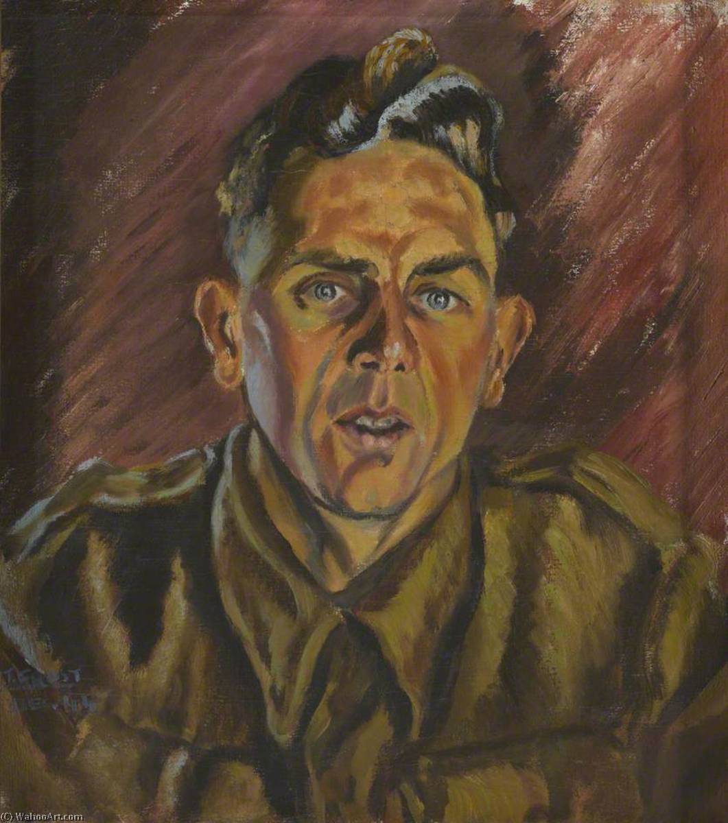 Sergeant Ernest (‘ernie’) Little, 5 Buffs, As A Prisoner Of War In Germany Or Poland — Terry Frost