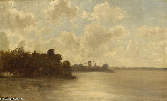 View Of A Lake — Paul Joseph Constantine Gabriel