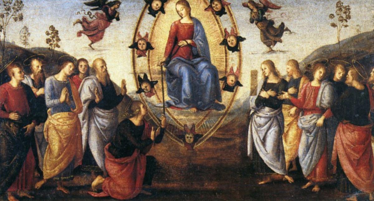 Pala Di Fano (assumption) — Vannucci Pietro (le Perugin)