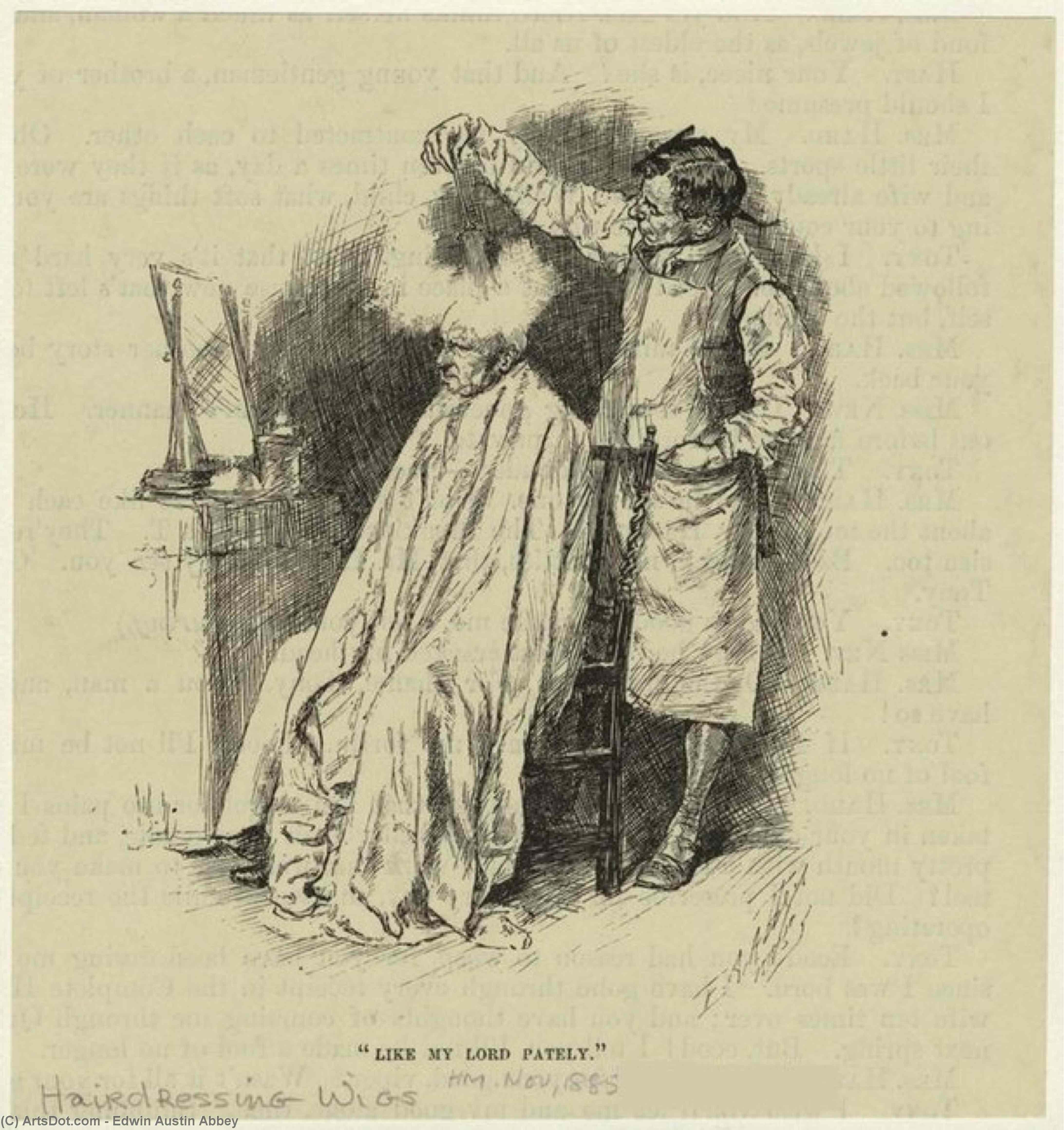 Like My Lord Pately — Edwin Austin Abbey