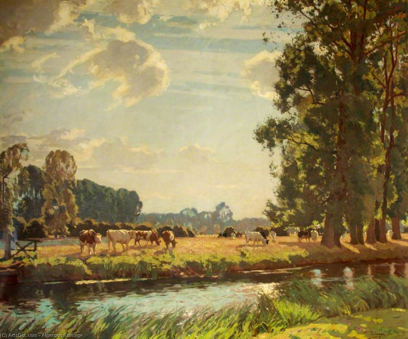 Dedham Landscape — Algernon Talmage