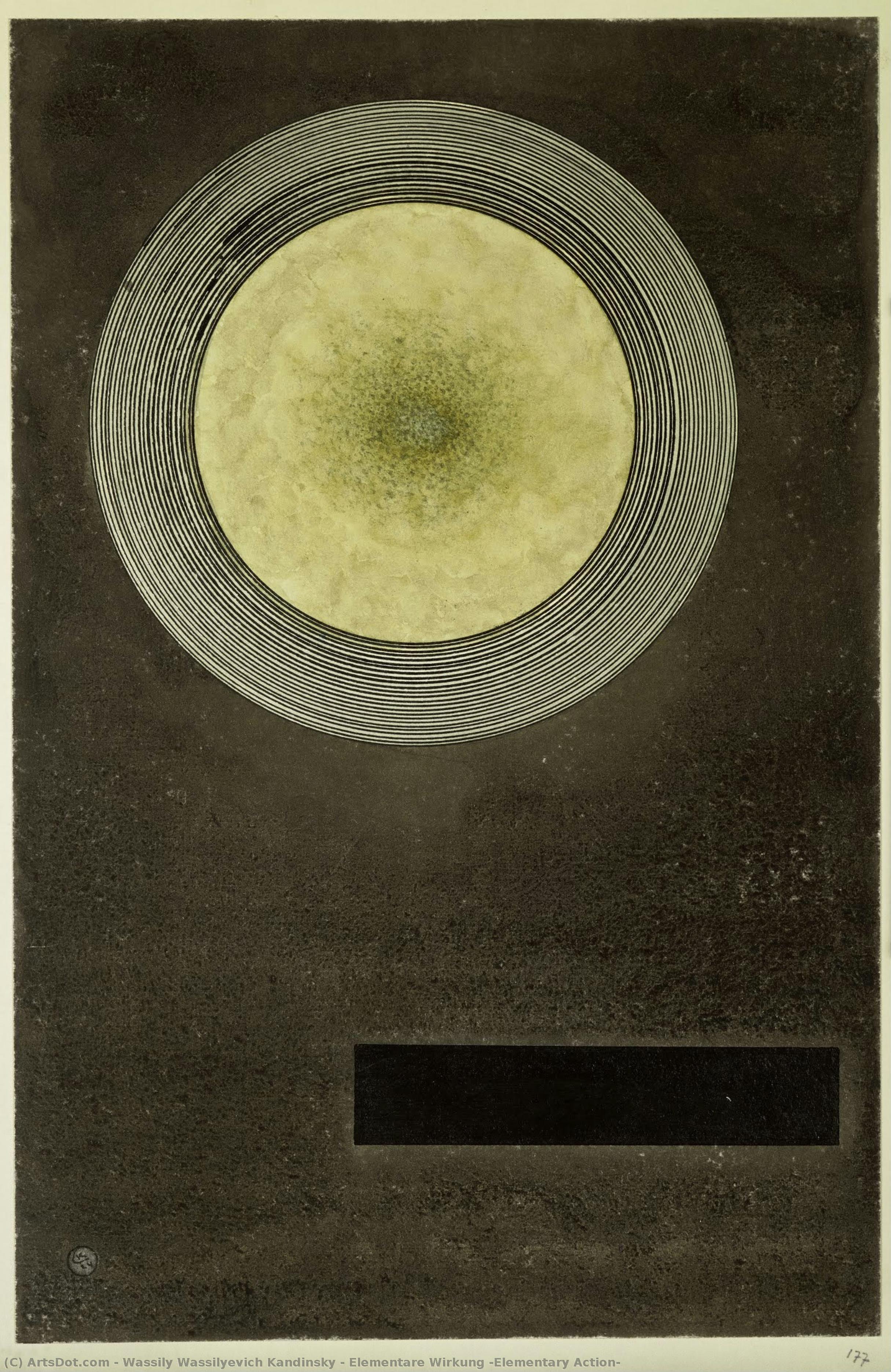 Elementare Wirkung (elementary Action) — Wassily Wassilyevich Kandinsky