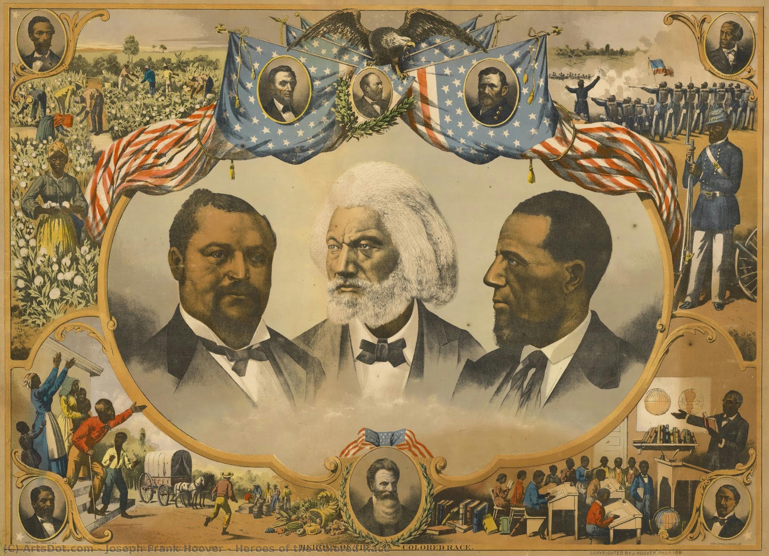 Heroes Of The Colored Race — Joseph Frank Hoover