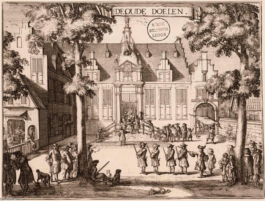Doelen, Gasthuisstraat, Haarlem — Romeyn De Hooghe