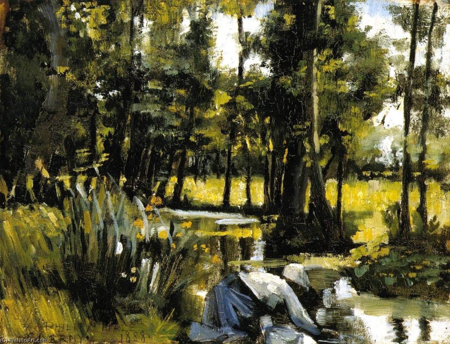 Landscape With Figures — Phillip Leslie Hale