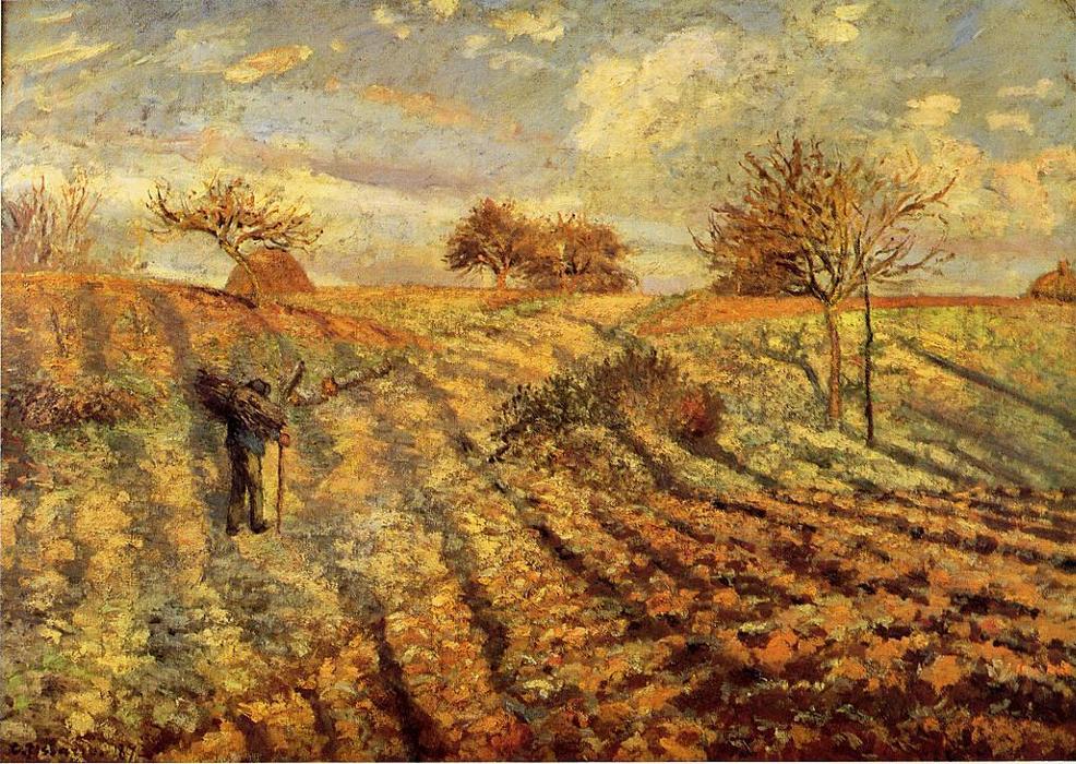 Hoarfrost — Camille Pissarro
