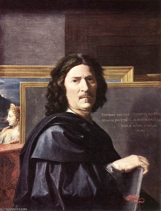 Self-portrait — Nicolas Poussin