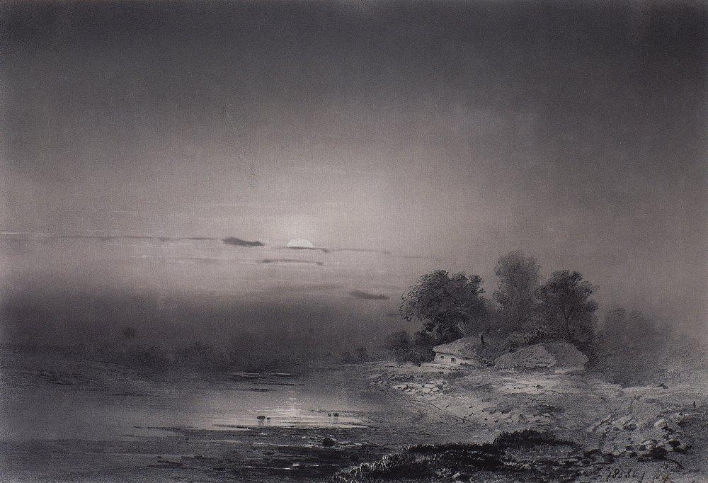 Moonlit Night — Aleksey Savrasov