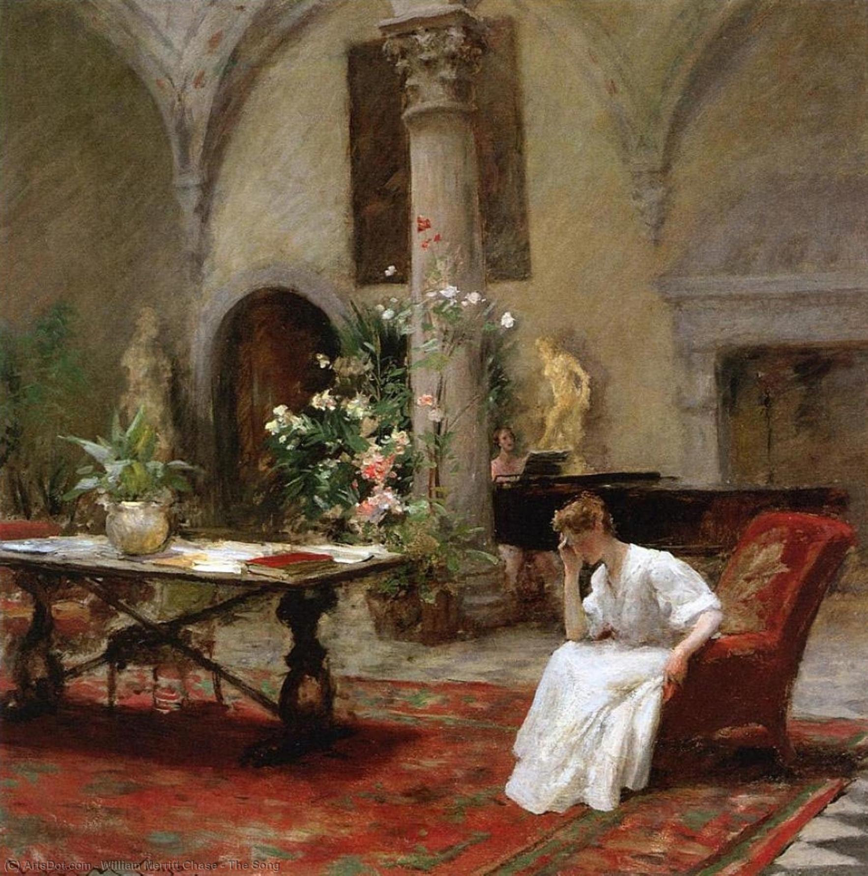 The Song — William Merritt Chase